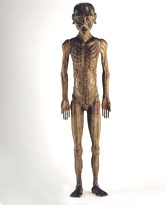 Image: Acupuncture figure, male, 17th century
